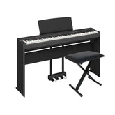 Kit Piano Yamaha P225 + Acessórios + Estante