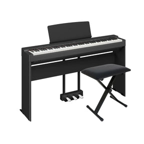 Kit Piano Yamaha P225 + Acessórios + Estante