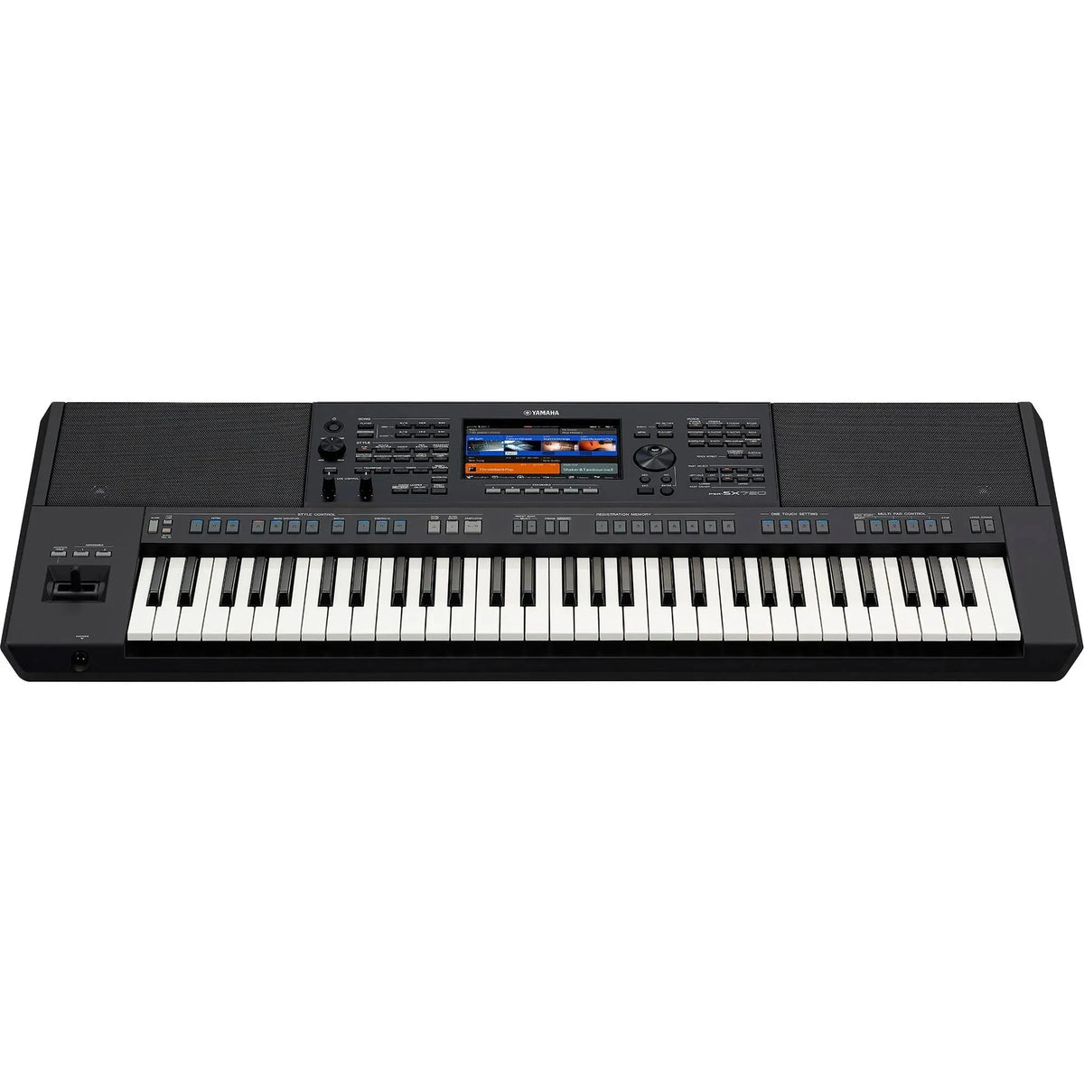 Teclado Yamaha PSR-SX720 Arranjador Preto